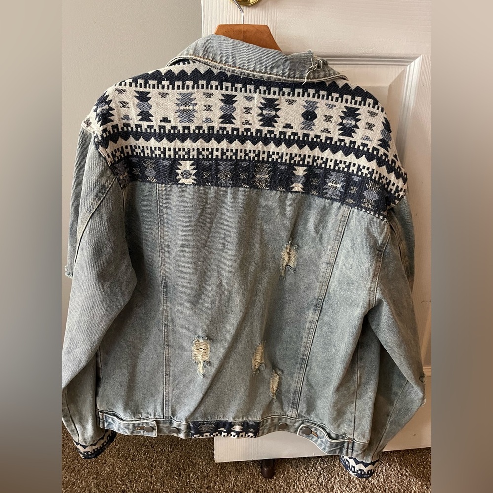 NWOT Jean jacket - Picture 2 of 6
